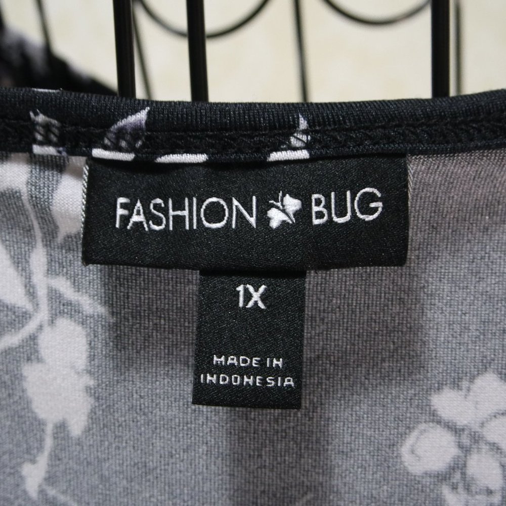 FASHION BUG Black Grey Gray Cami Camisole Tank Top - Picture 10 of 12